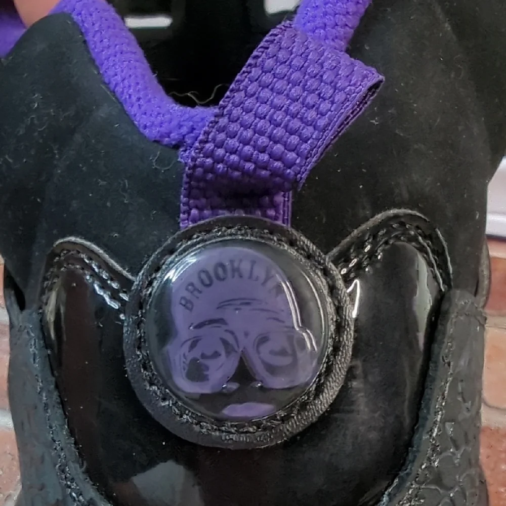 Jordan Spizike Black Court Purple Anthracite White‎ Men's Size 9 Like New Clean